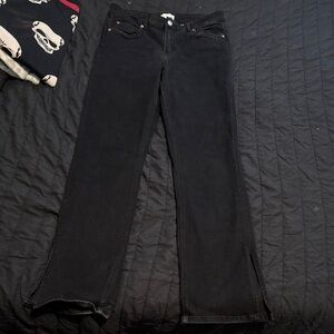 H&M Women's Black Straight Leg Jeans